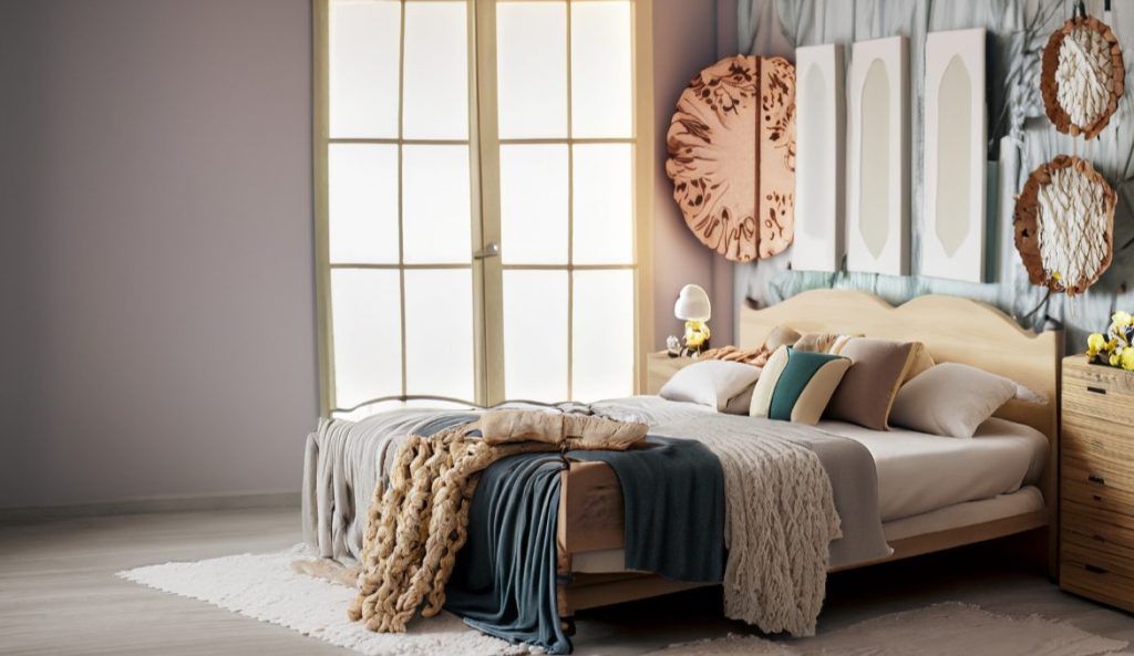 Trang trí phòng ngủ bằng đồ handmade Tạo nên không gian tuyệt vời!