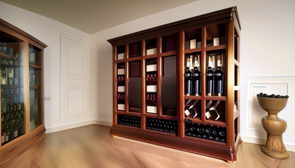 Tủ Rượu Góc Tận hưởng không gian rượu vang tinh tế trong ngôi nhà của bạn